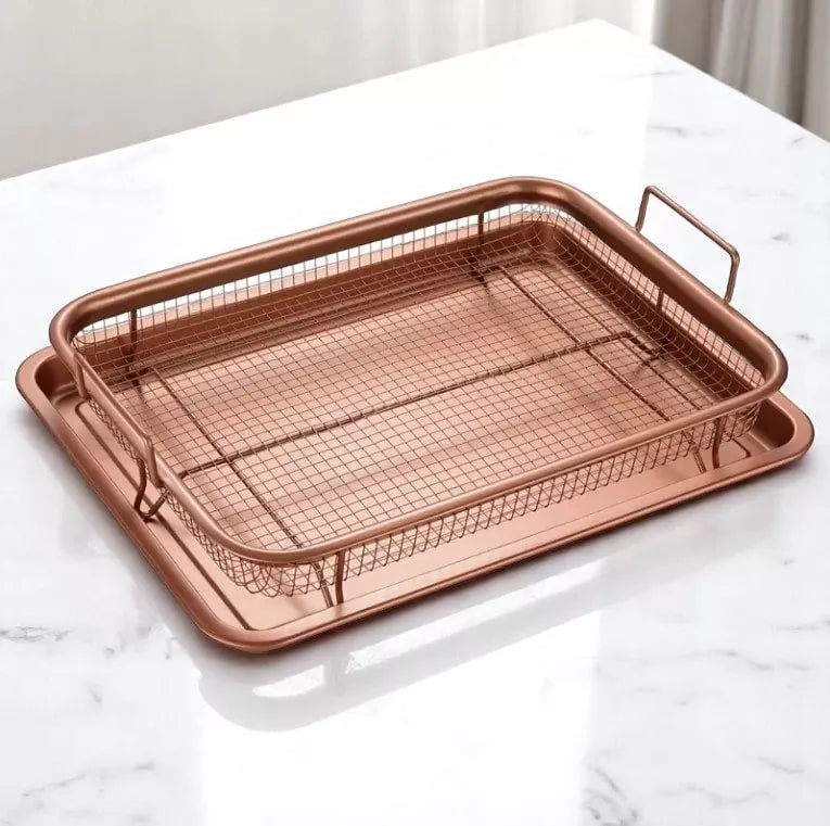 صينية فرن مقاومة للالتصاق لتحضير الطعام بسهولة وسرعة – Non-Stick Baking Tray for Easy Cooking