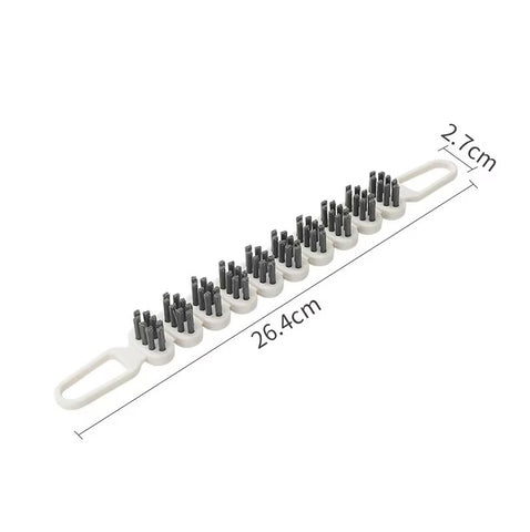 Flexible Cleaning Brush for Gaps & Crevices - with Strong Bristles