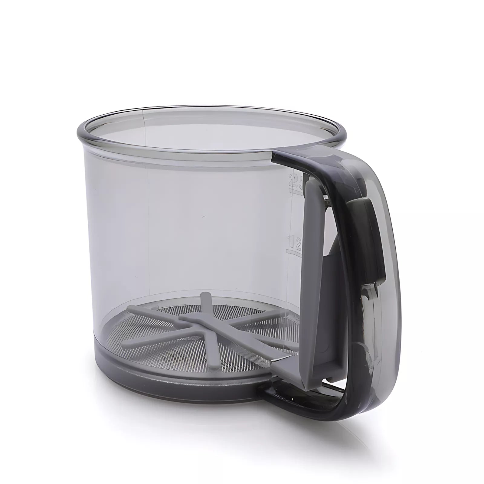 منخل دقيق يدوي أكريليك من ILVIA – Acrylic Manual Flour Sifter