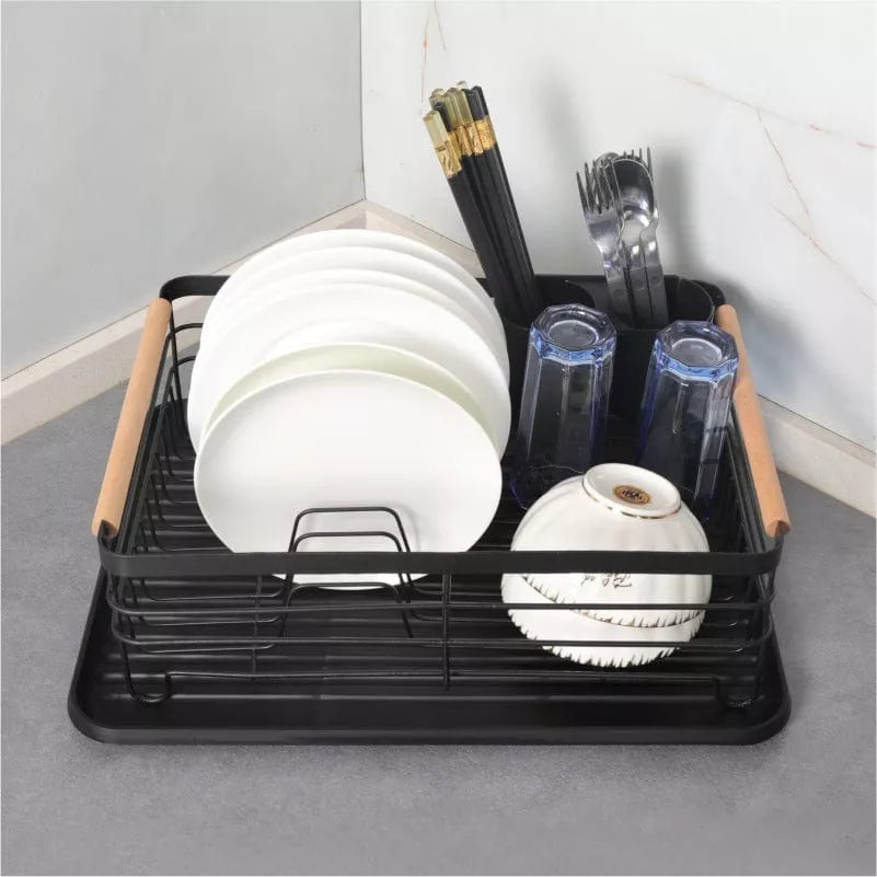 رف تجفيف أطباق مقاوم للصدأ للحفاظ على المطبخ مرتب – Rust-Resistant Dish Drainer Rack
