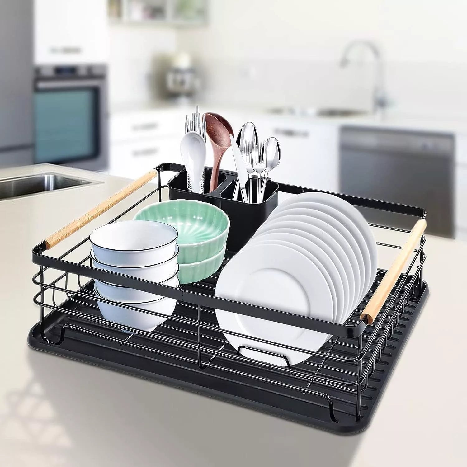 رف تجفيف أطباق متين وعالي الجودة من ILVIA – Durable High-Quality Dish Drainer by ILVIA
