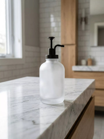 موزع صابون من الأعلى – مضخة قوية ومريحة للاستخدام اليومي