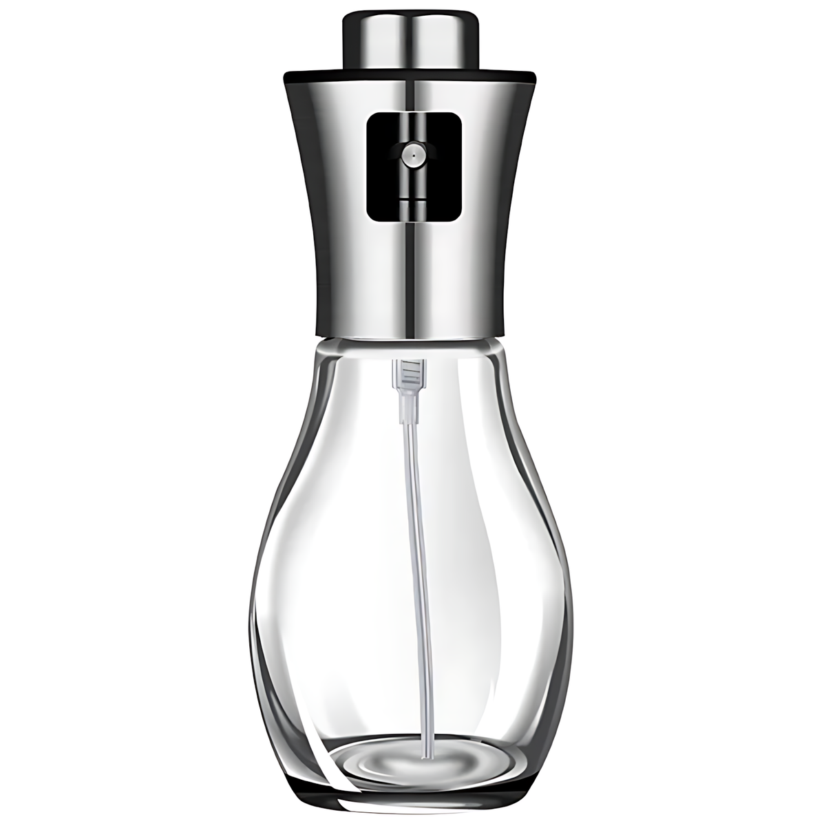 200ml Glass Oil Sprayer – Stainless Steel Lid