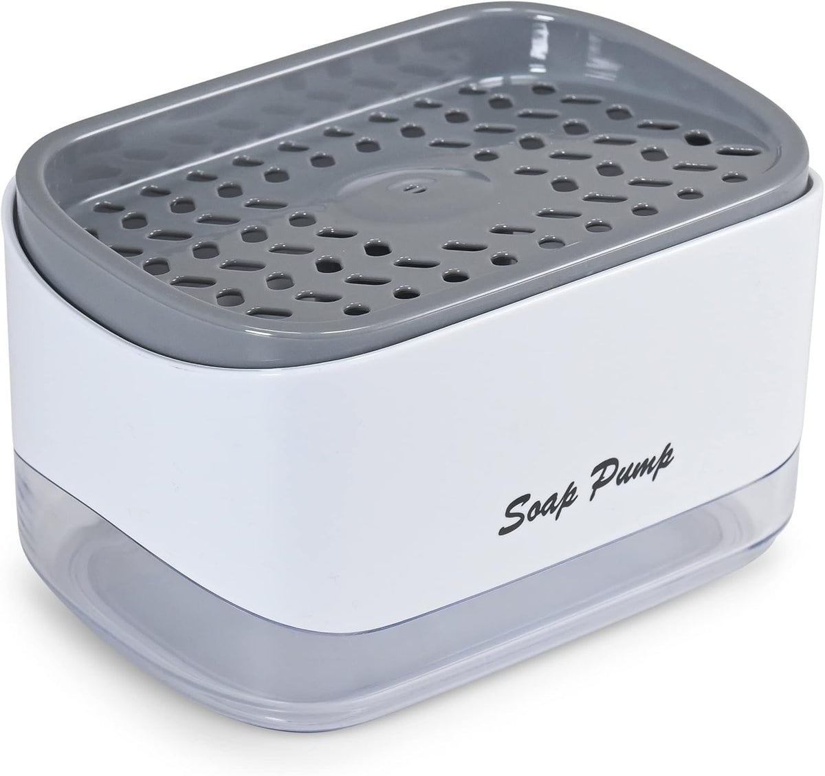 Soap Dispenser with Sponge Holder – Includes Cleaning Sponge