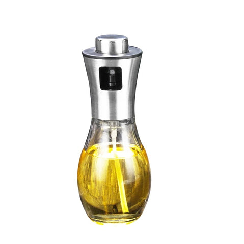 200ml Glass Oil Sprayer – Stainless Steel Lid