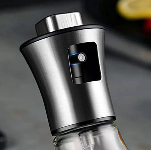 200ml Glass Oil Sprayer – Stainless Steel Lid