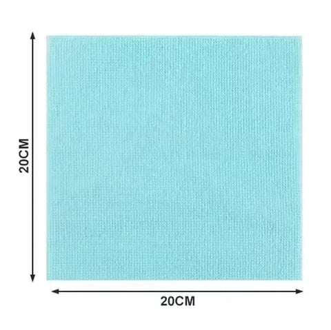 علبة فوط تنظيف ميكروفايبر – 20 قطعة متعددة الاستخدام وامتصاص عالي