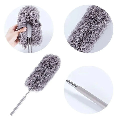 ممسحة غبار (زعّافة) طويلة قابلة للتمديد حتى ٢.٨ متر – لتنظيف الأسطح المرتفعة والزوايا