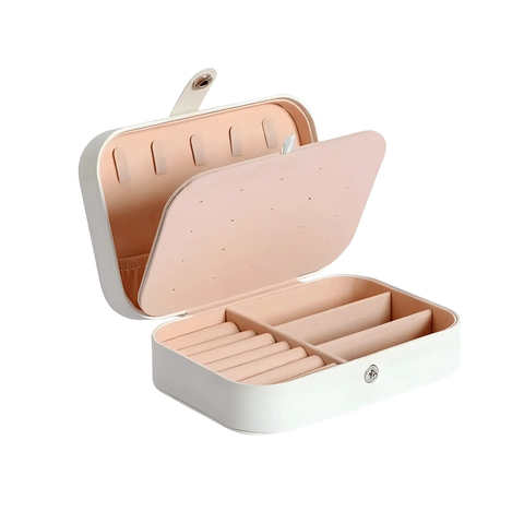 علبة تنظيم المجوهرات والإكسسوارات – ٣ طبقات