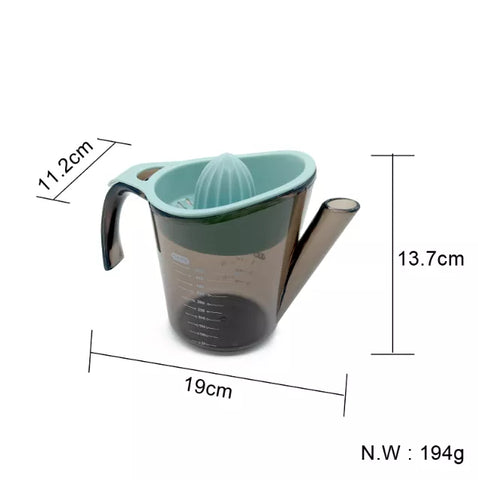 عصارة برتقال وليمون يدوية بفتحة صب مريحة وسهلة الاستخدام – Manual Citrus Juicer with Comfortable Spout