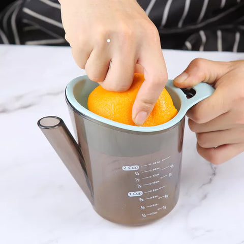 عصارة حمضيات يدوية بتصميم عملي وسهل الاستخدام – Manual Citrus Juicer with Easy Grip Handle