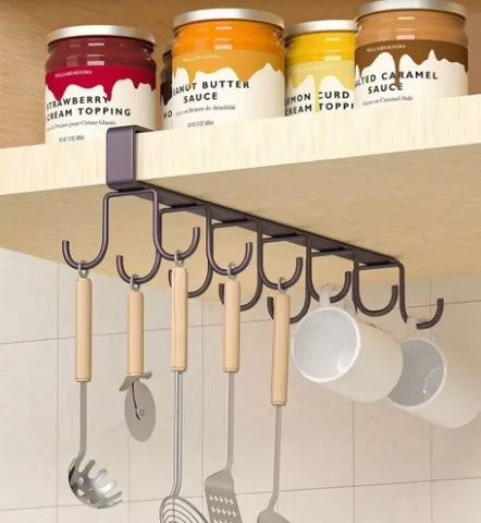 ستاند مطبخ متعدد الاستخدامات لتخزين المجات والملاعق – Multiuse Kitchen Stand for Mugs and Utensils