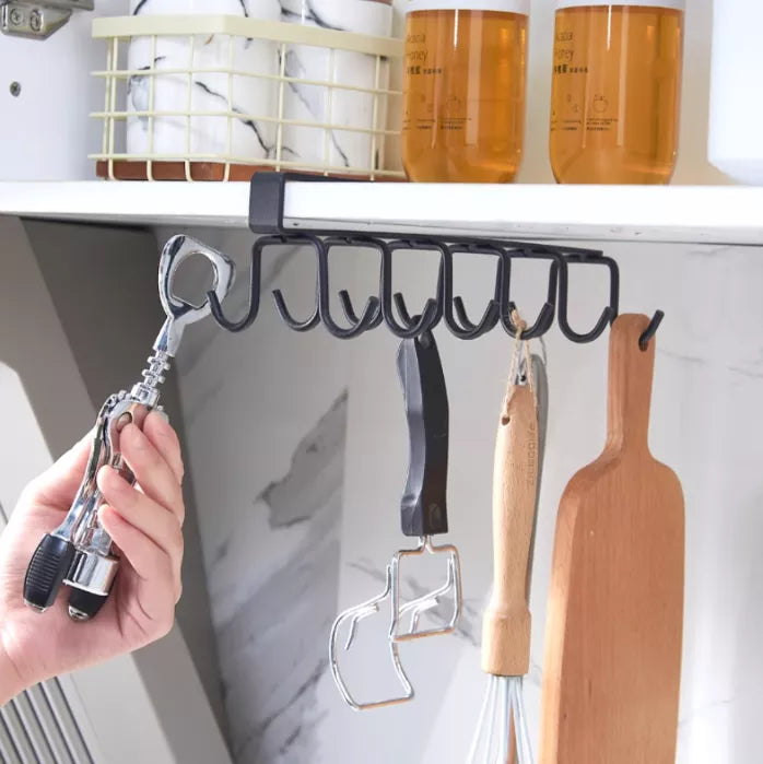 ستاند معدني للمطبخ بتصميم أنيق وعصري لتخزين الأدوات – Stylish Metal Kitchen Stand Rack