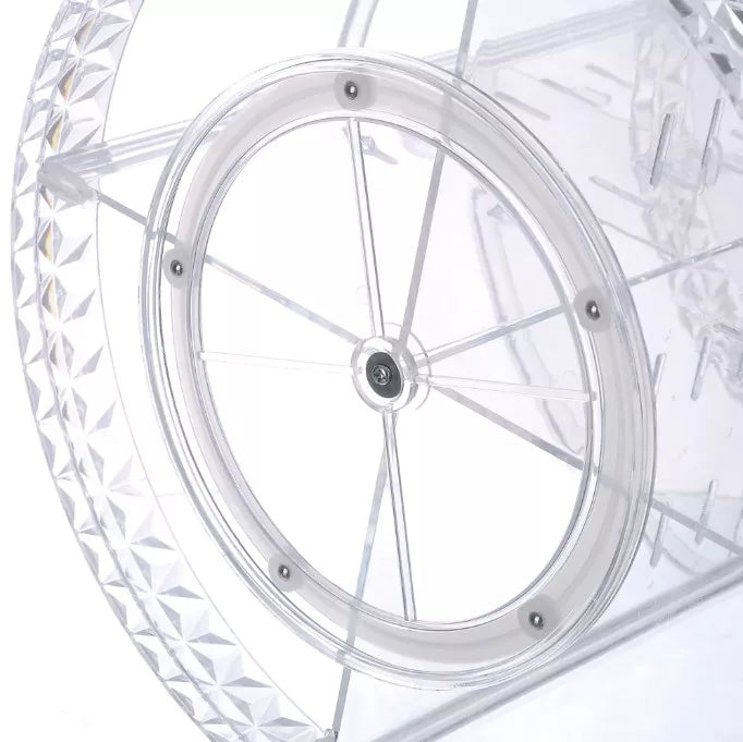 تصميم كريستالي فاخر من الأكريليك الشفاف – ILVIA | Luxury Crystal-Cut Transparent Acrylic Design – ILVIA