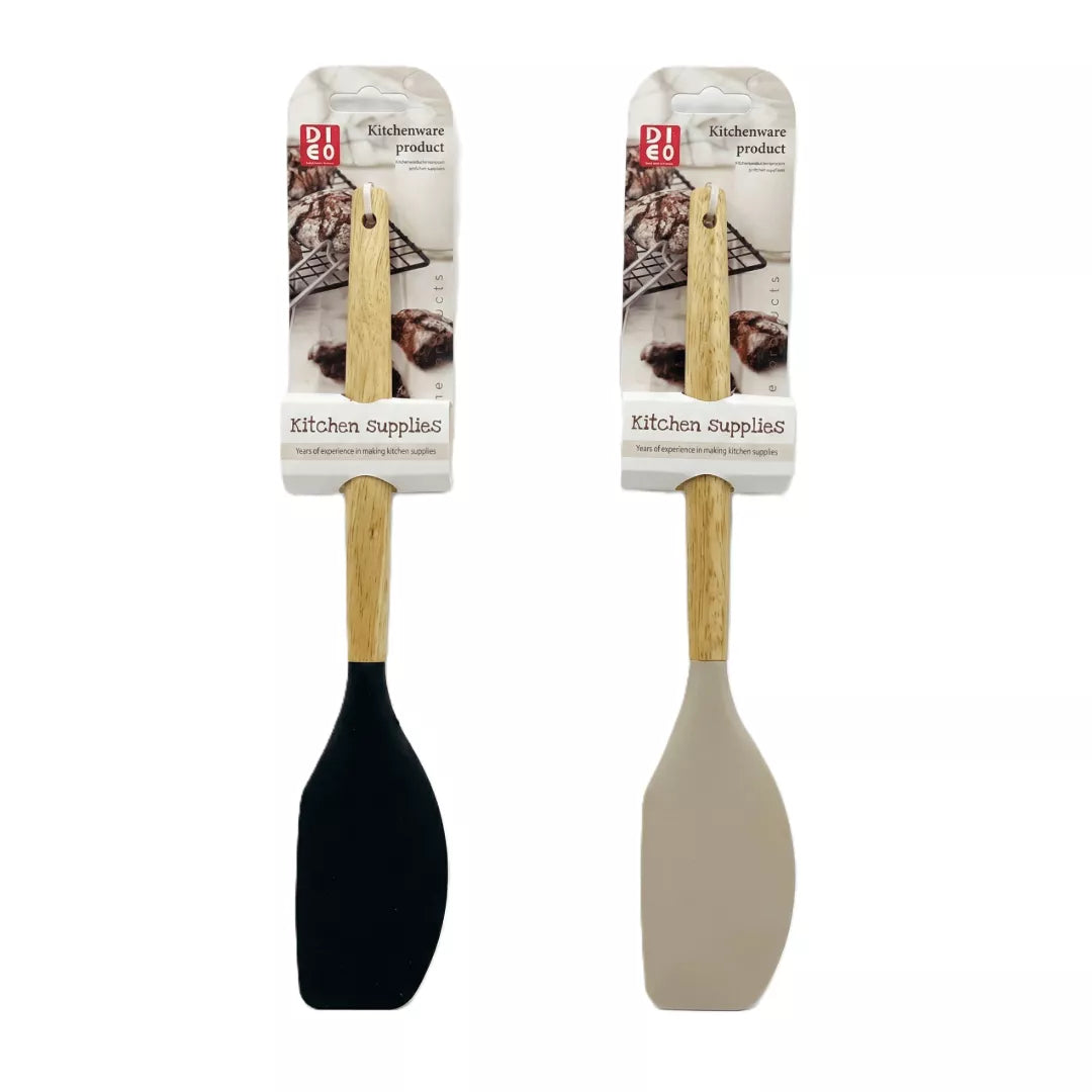 silicone-spatula-wooden-handle-main	سباتولا سيليكون بيد خشب مقاومة للحرارة وآمنة على الأواني – Silicone Spatula with Wooden Handle Heat Resistant