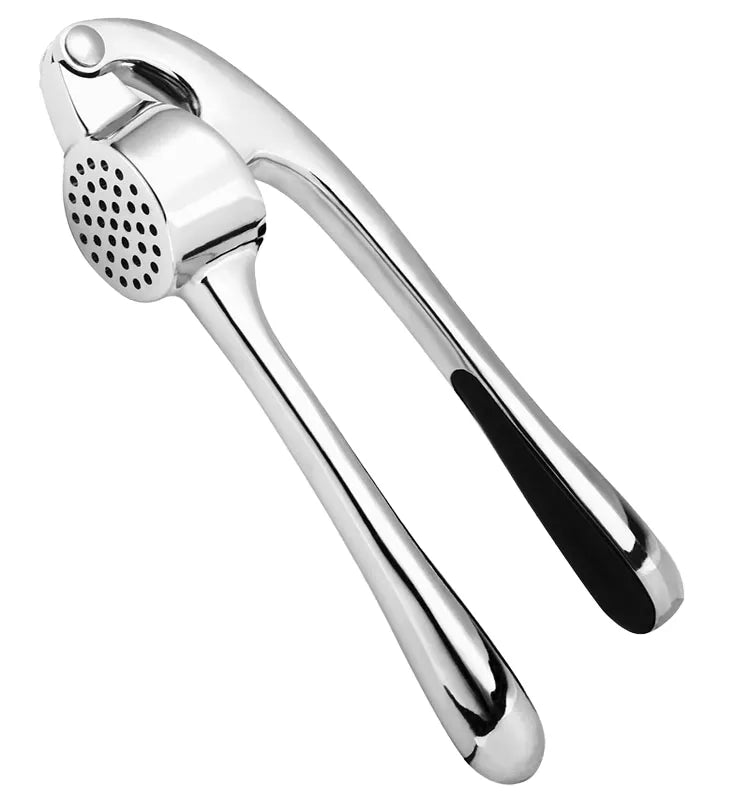 هراسة ثوم ستانلس ستيل بمقبض مريح من ILVIA – Stainless Steel Garlic Press with Ergonomic Handle by ILVIA