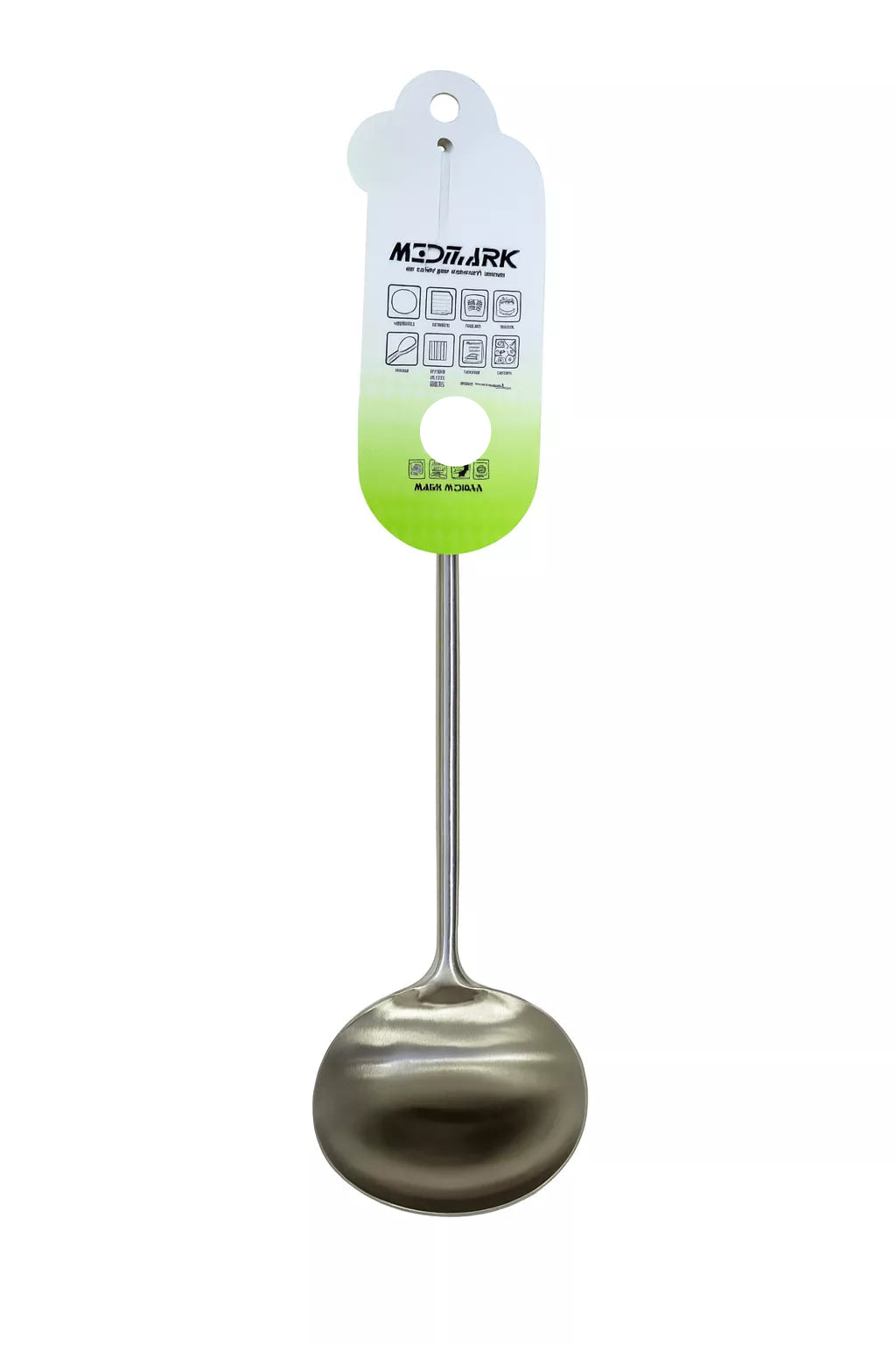 مغرفة شوربة استانلس ستيل بتصميم عميق للتقديم – Stainless Steel Soup Ladle